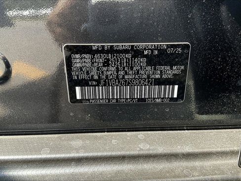 New 2025 Subaru WRX tS image 13