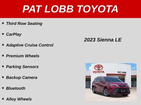 Used 2023 Toyota Sienna LE FWD image 37