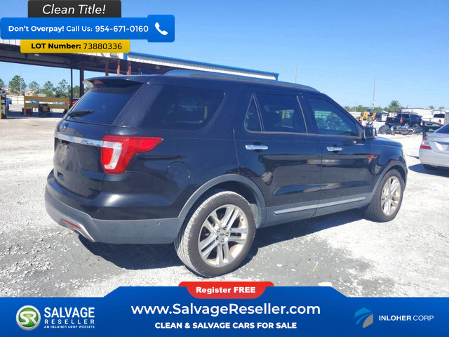 Used 2017 Ford Explorer Limited w/ Equipment Group 301A FWD image 4