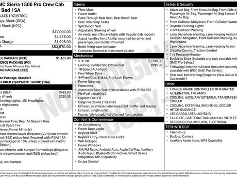 Used 2024 GMC Sierra 1500 Pro w/ Pro Value Package AWD/4WD image 19