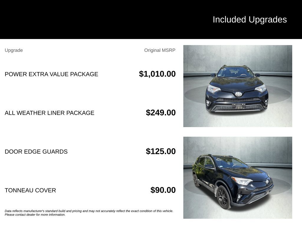Used 2018 Toyota RAV4 SE w/ Power Extra Value Package AWD/4WD image 5