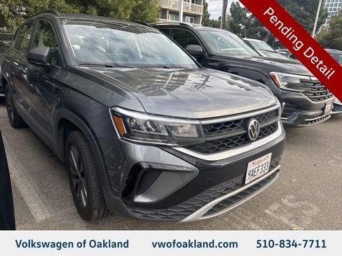 Certified 2022 Volkswagen Taos S w/ IQ Drive S Package image 1