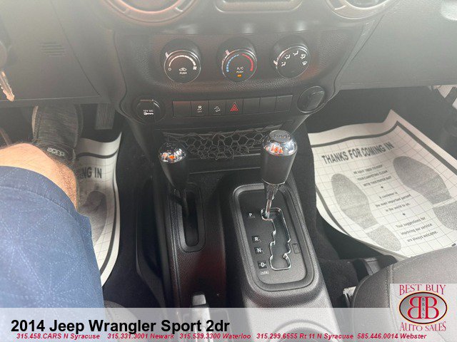 Used 2014 Jeep Wrangler Sport w/ Quick Order Package 24S AWD/4WD image 14