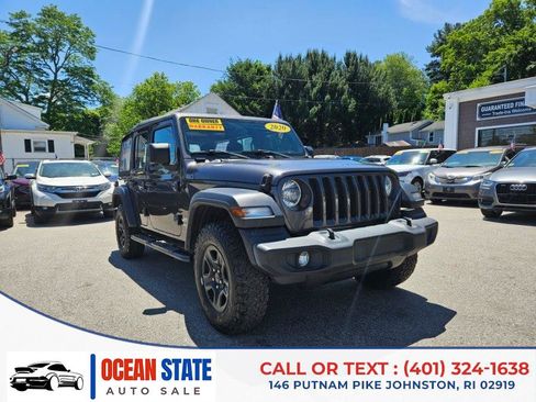 Used 2020 Jeep Wrangler Unlimited Sport AWD/4WD image 7