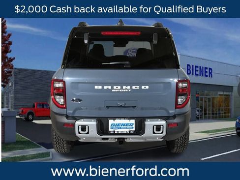 New 2025 Ford Bronco Sport Badlands w/ Sasquatch Badlands Package image 21