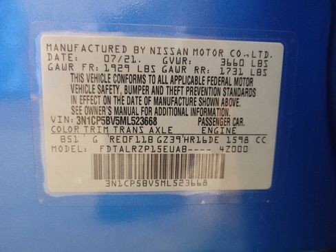 Used 2021 Nissan Kicks S image 33