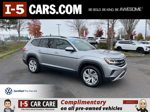 Certified 2023 Volkswagen Atlas SE image 1