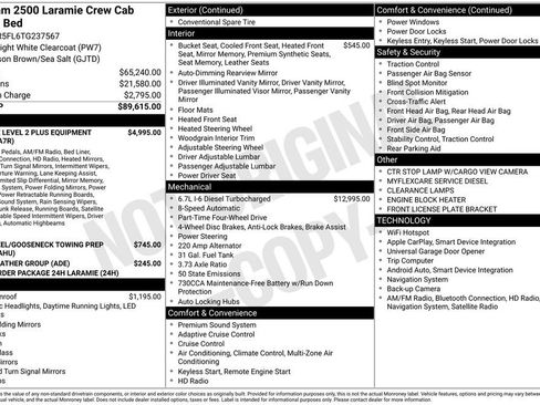 New 2026 RAM 2500 Laramie AWD/4WD image 6