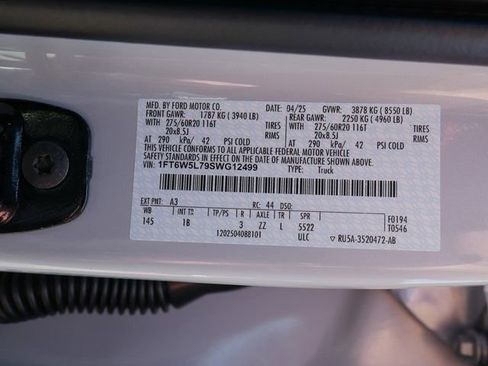 New 2025 Ford F150 Lightning Lariat AWD/4WD image 27