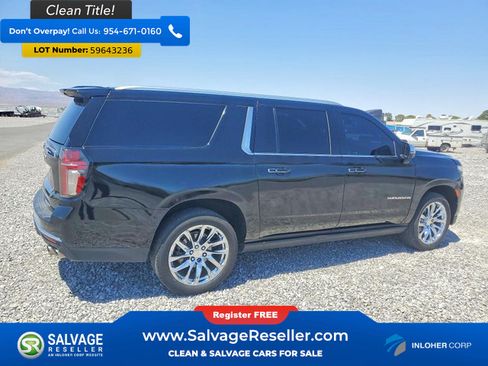 Used 2021 Chevrolet Suburban Premier w/ Premium Package AWD/4WD image 4