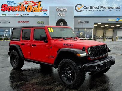 Certified 2025 Jeep Wrangler Unlimited Sport S 4xe