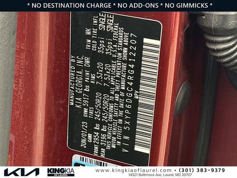 Used 2024 Kia Telluride S w/ S Sunroof Package AWD/4WD image 31