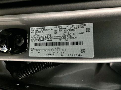 New 2025 Ford F150 XLT w/ Equipment Group 302A MID image 33