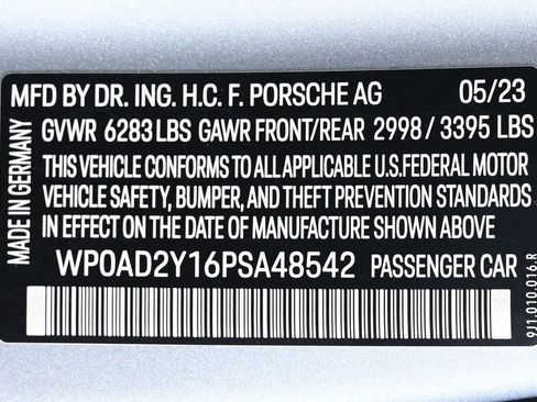 Certified 2023 Porsche Taycan GTS image 30