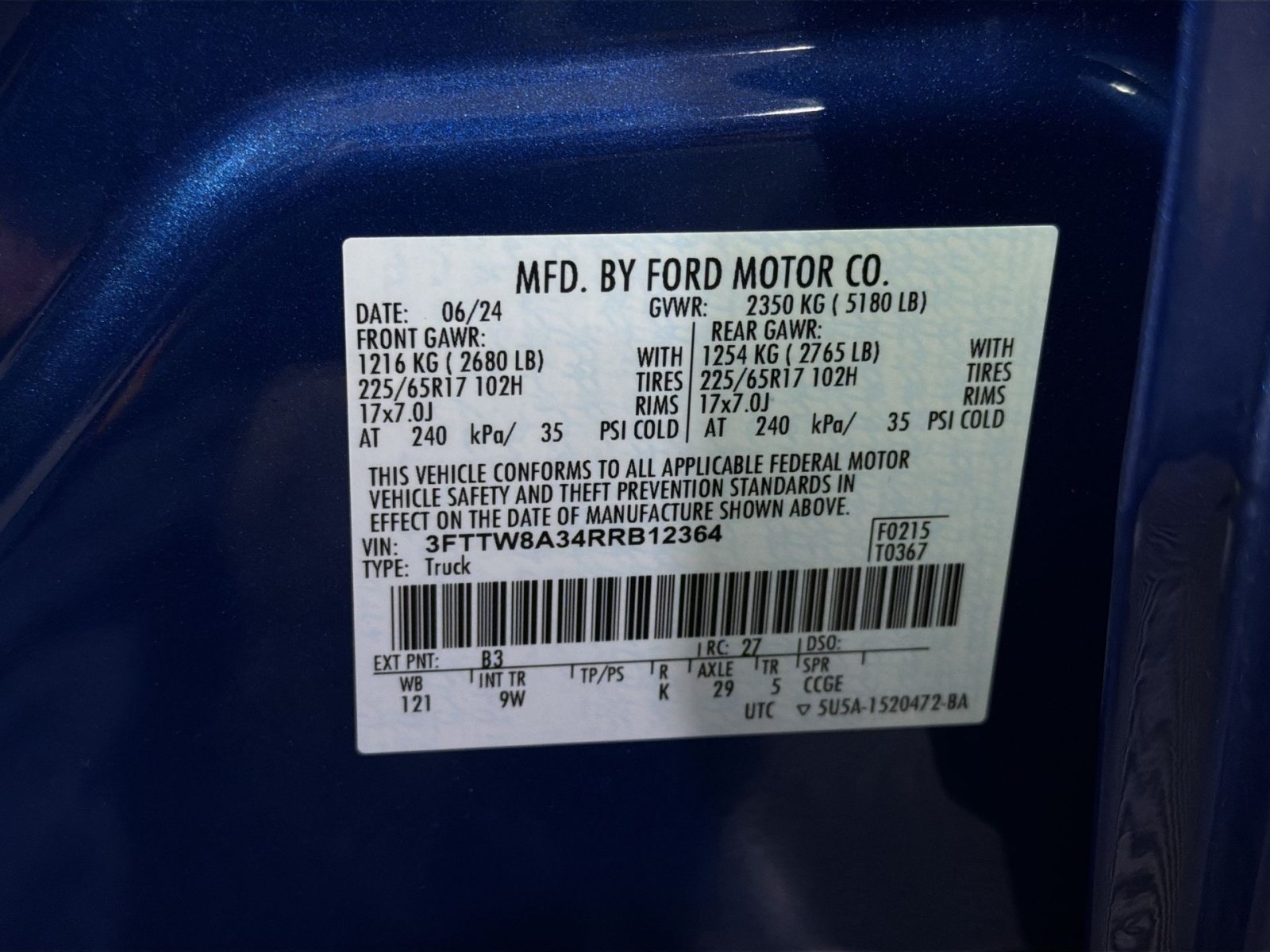 Used 2024 Ford Maverick XL FWD image 35