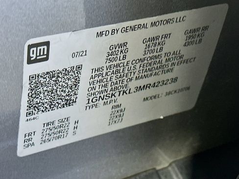 Used 2021 Chevrolet Tahoe High Country AWD/4WD image 37