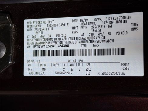 Used 2019 Ford F150 XLT w/ Equipment Group 302A Luxury AWD/4WD image 39