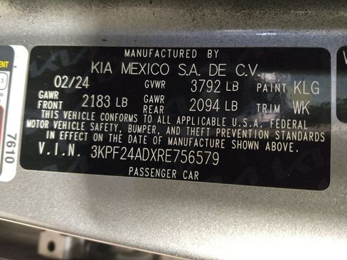 Used 2024 Kia Forte LXS FWD image 33
