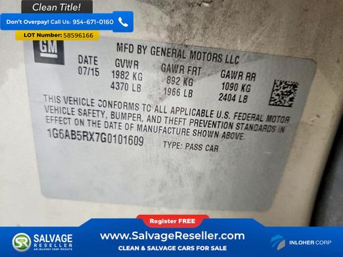 Used 2016 Cadillac ATS Luxury RWD image 16