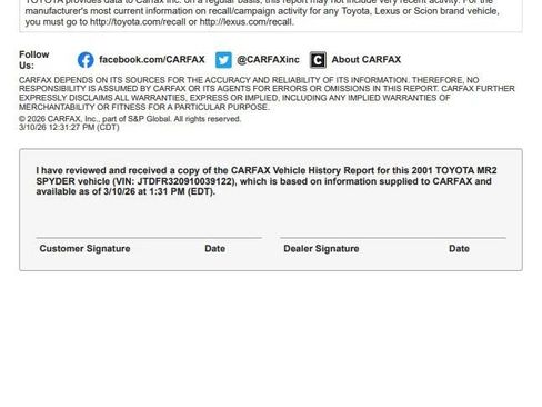 Used 2001 Toyota MR2 image 23