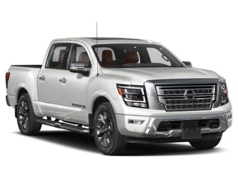 Used 2021 Nissan Titan Platinum Reserve w/ Off Road Protection Package AWD/4WD image 9