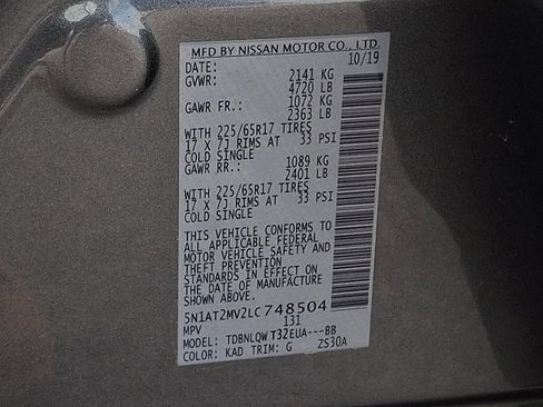 Certified 2020 Nissan Rogue SV image 27