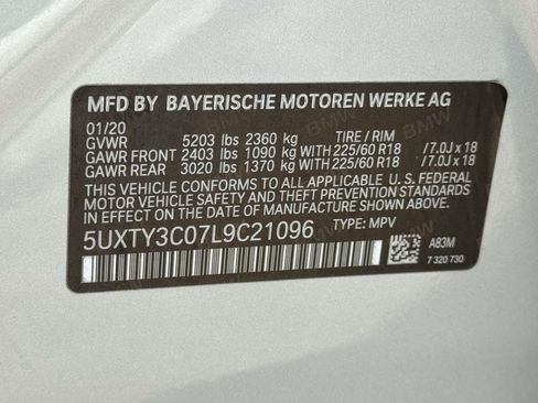 Used 2020 BMW X3 sDrive30i w/ Convenience Package RWD image 28