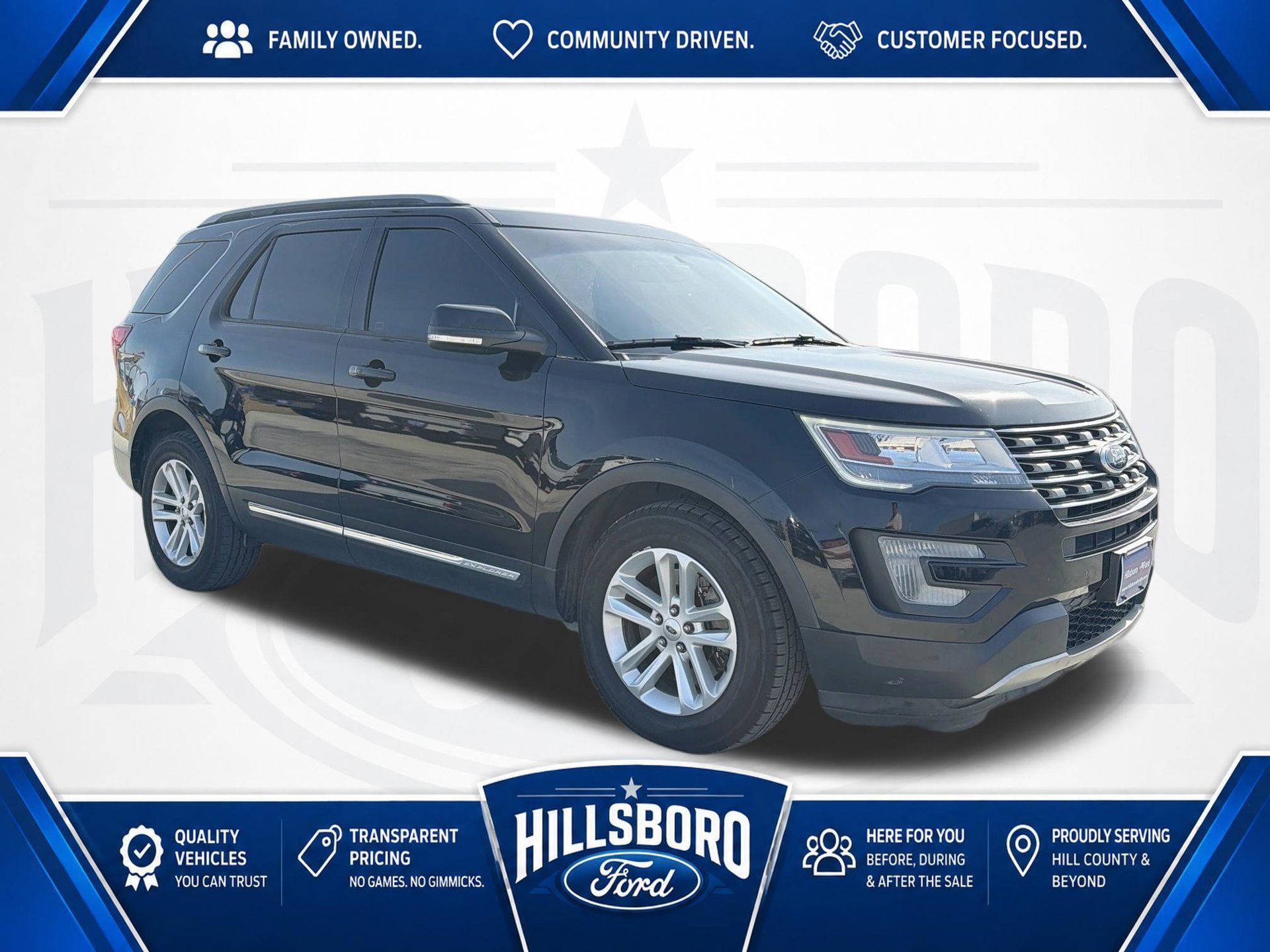 Used 2017 Ford Explorer XLT w/ Equipment Group 202A FWD image 4