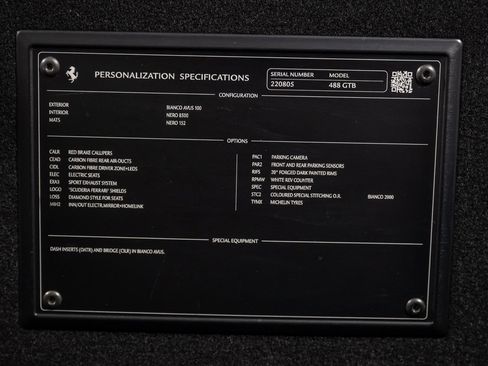 Certified 2017 Ferrari 488 GTB RWD image 52