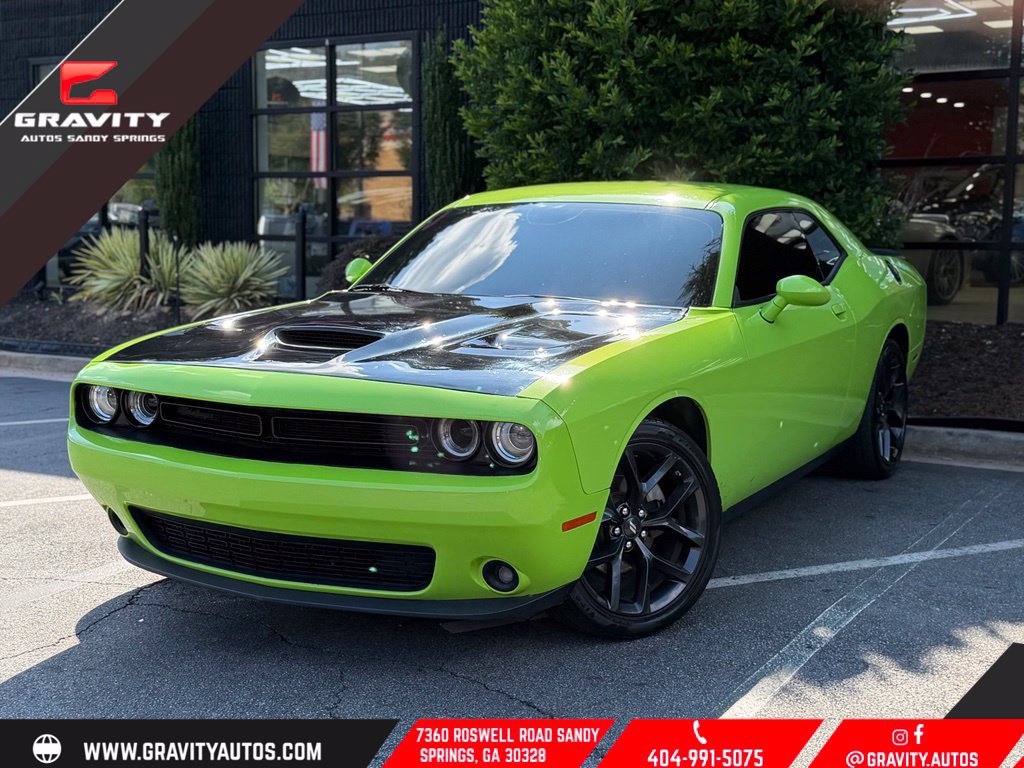 Used 2023 Dodge Challenger SXT w/ Blacktop Package RWD image 1