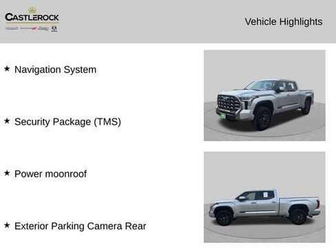 Used 2024 Toyota Tundra Platinum w/ Security Package (TMS) AWD/4WD image 2