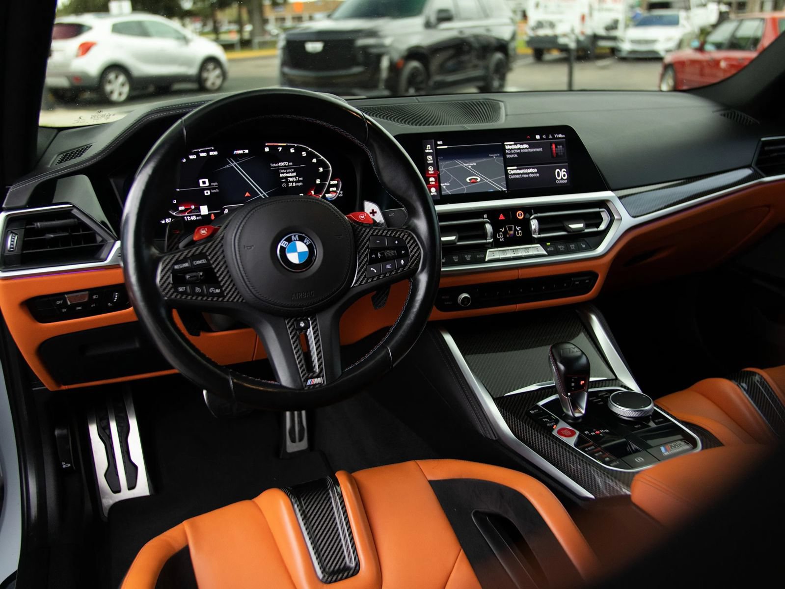 Used 2021 BMW M3 Competition w/ M Carbon Exterior Package RWD image 29