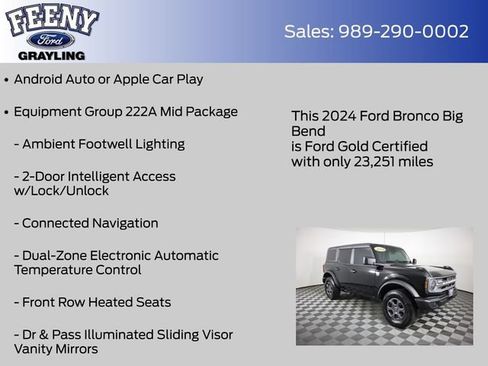 Used 2024 Ford Bronco Big Bend AWD/4WD image 9