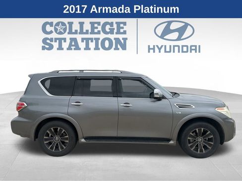 Used 2017 Nissan Armada Platinum w/ Captain Seat Package RWD image 2