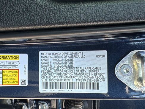Used 2026 Honda Accord Touring image 25