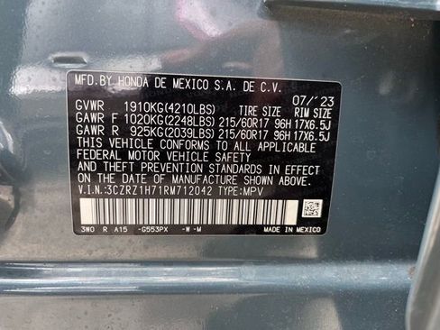 Used 2024 Honda HR-V EX-L image 13