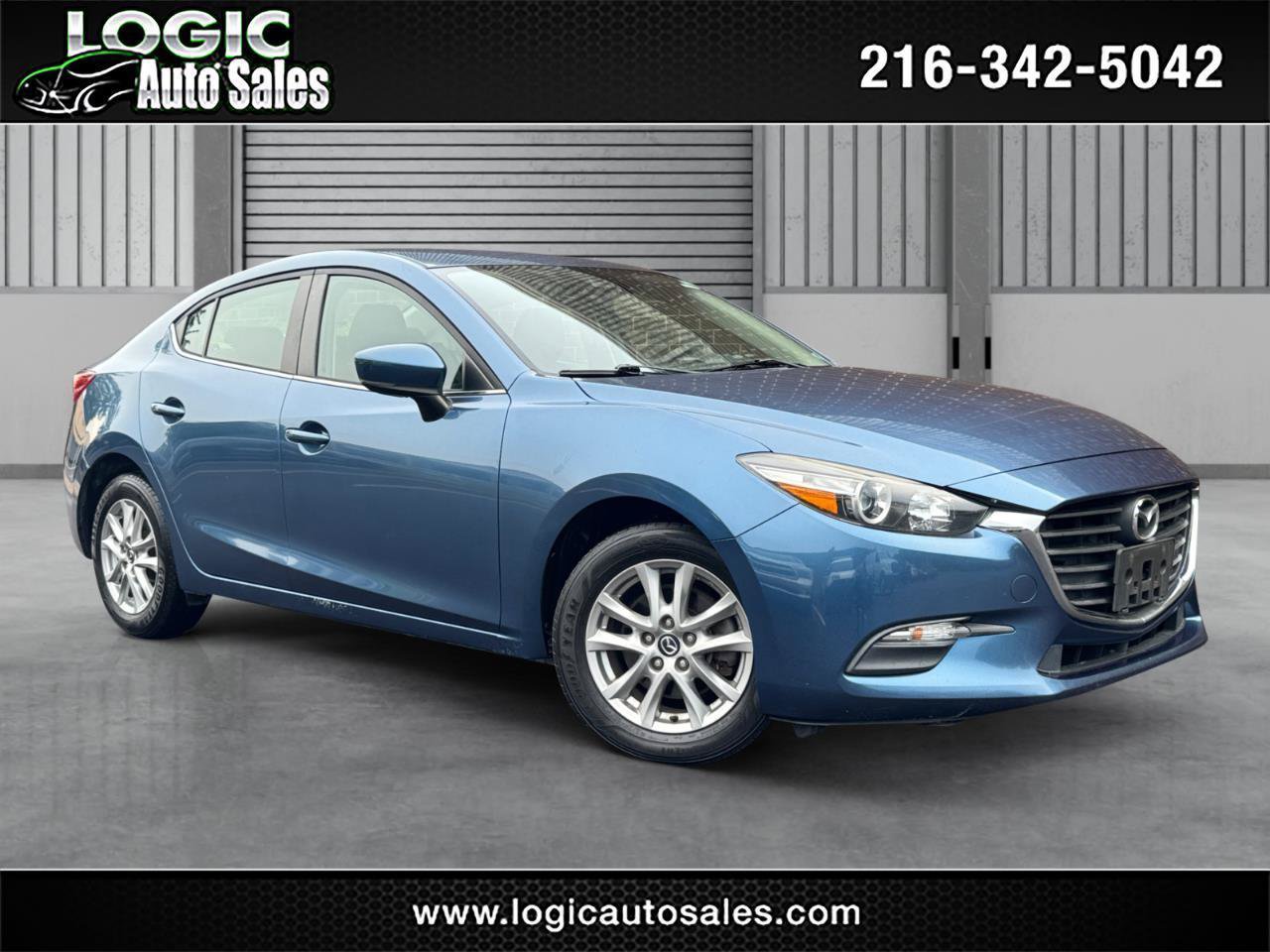 Used 2018 MAZDA MAZDA3 Sport w/ Preferred Equipment Package FWD image 1