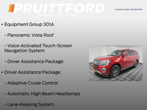Used 2019 Ford Expedition Limited w/ Equipment Group 301A AWD/4WD image 7