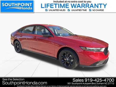 New 2025 Honda Accord SE image 1