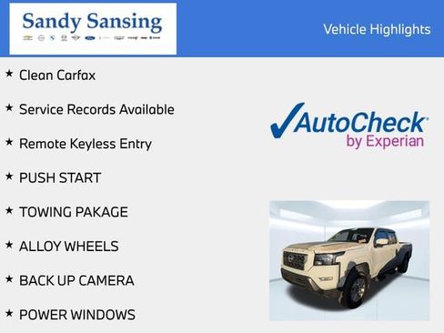 Used 2022 Nissan Frontier SV w/ Technology Package image 8