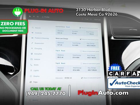 Used 2018 Tesla Model X 75D AWD/4WD image 33