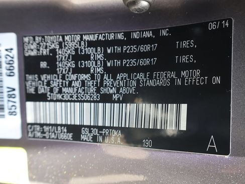 Used 2014 Toyota Sienna XLE FWD image 29