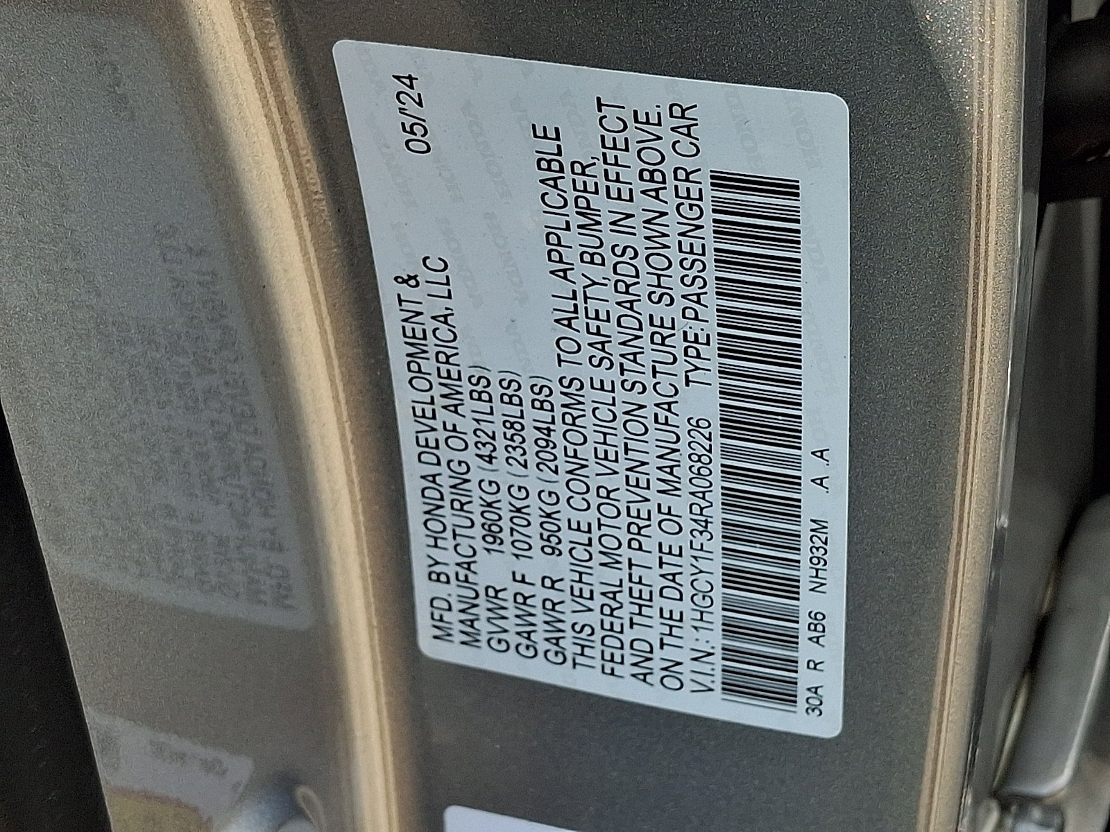 Used 2024 Honda Accord EX image 26