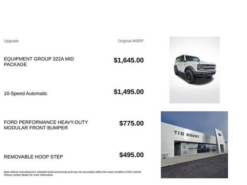 Used 2024 Ford Bronco Black Diamond AWD/4WD image 3