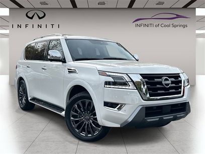 Used 2024 Nissan Armada Platinum w/ Captain's Chairs Package