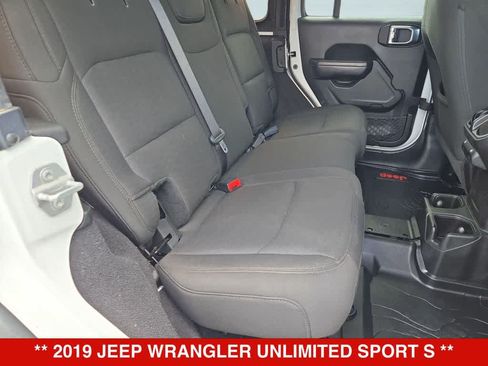 Used 2019 Jeep Wrangler Unlimited Sport S AWD/4WD image 19