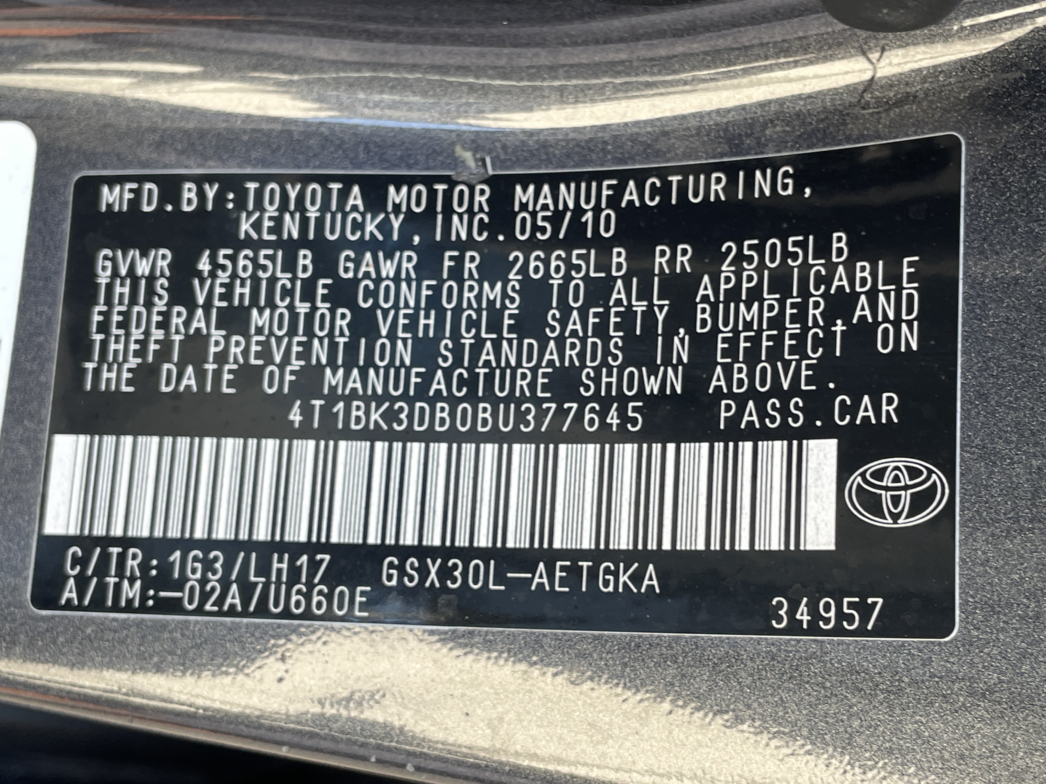 Used 2011 Toyota Avalon FWD image 33