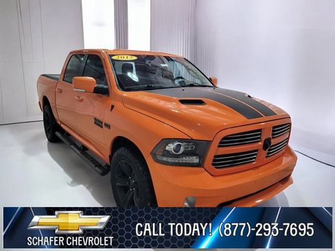 Used 2017 RAM 1500 Sport w/ Ignition Orange Sport Package image 14