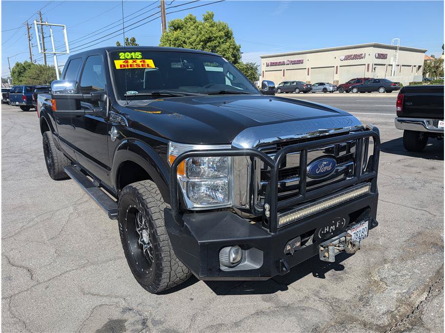Used 2015 Ford F250 Lariat w/ Lariat Ultimate Package AWD/4WD image 2