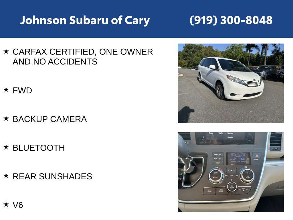 Used 2015 Toyota Sienna LE FWD image 6